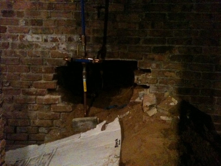 The Cave of Wonders that solved all our plumbing problems. 